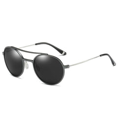 Men's Polarized Aviator 'Miramar' Metal Sunglasses