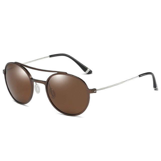 Men's Polarized Aviator 'Miramar' Metal Sunglasses