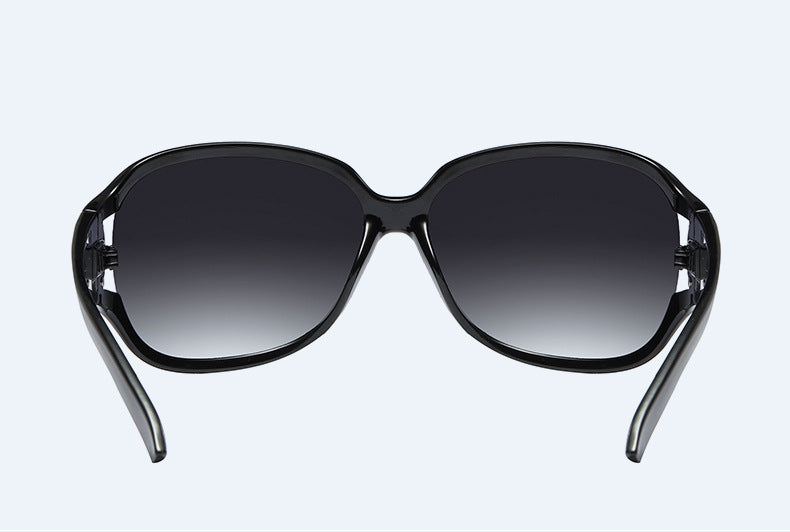 Women's Oversized Round 'Napoli' Plastic Sunglasses