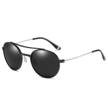 Men's Polarized Aviator 'Miramar' Metal Sunglasses