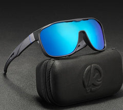 Men's Sports Polarized 'Backside Air' Plastic Sunglasses