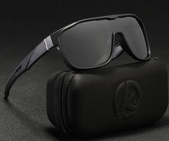 Men's Sports Polarized 'Backside Air' Plastic Sunglasses