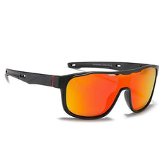 Men's Sports Polarized 'Backside Air' Plastic Sunglasses