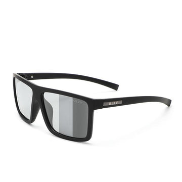 Men's Oversized Rectangular 'Beach Break' Plastic Sunglasses