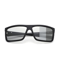 Men's Oversized Rectangular 'Beach Break' Plastic Sunglasses