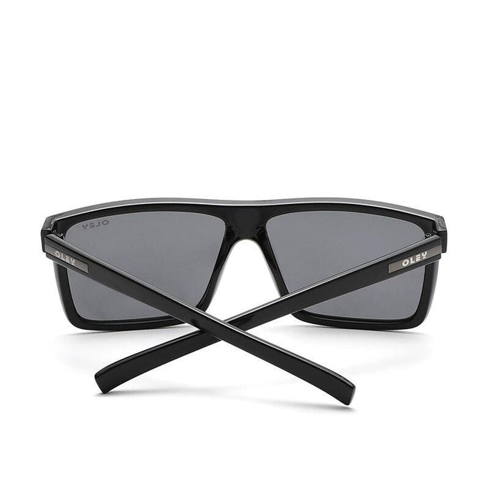 Men's Oversized Rectangular 'Beach Break' Plastic Sunglasses