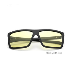 Men's Oversized Rectangular 'Beach Break' Plastic Sunglasses