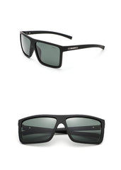 Men's Oversized Rectangular 'Beach Break' Plastic Sunglasses