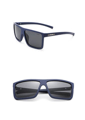 Men's Oversized Rectangular 'Beach Break' Plastic Sunglasses