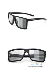 Men's Oversized Rectangular 'Beach Break' Plastic Sunglasses