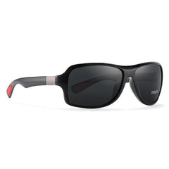 Men's Oversized Polarized Sports 'Parker' Plastic Sunglasses