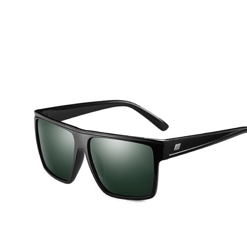 Men's Polarized Square 'Paul' Plastic Sunglasses