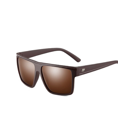 Men's Polarized Square 'Paul' Plastic Sunglasses