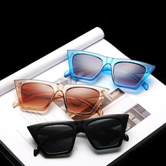 Women's Oversized Cat Eye 'Sophisticated Diva' Plastic Sunglasses