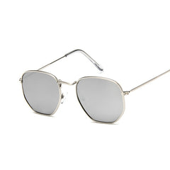 Women's  Hexagonal 'Special Some One' Metal Sunglasses