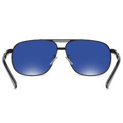 Men's Polarized Aviator 'Tony Montana' Metal Sunglasses