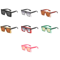 Women's Square 'High Five' Plastic Sunglasses