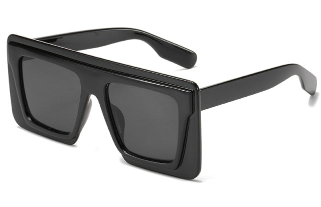 Women's Square 'High Five' Plastic Sunglasses