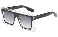 Women's Square 'High Five' Plastic Sunglasses