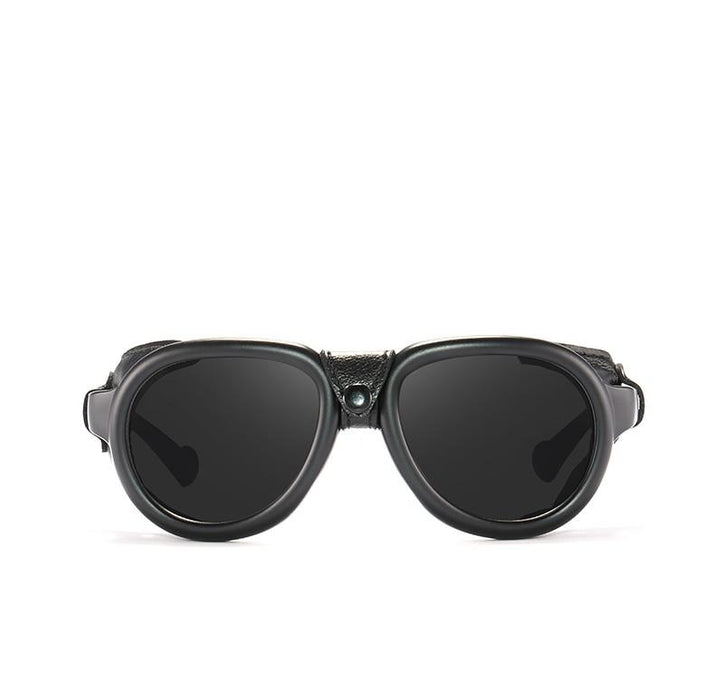 Men's Round 'Reven Anker' Plastic Sunglasses