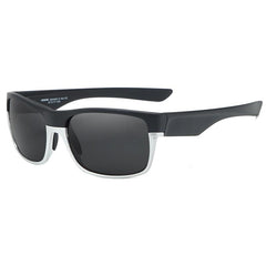 Men's Polarized Square 'The Flash Sports' Plastic Metal Sunglasses