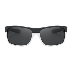 Men's Polarized Square 'The Flash Sports' Plastic Metal Sunglasses