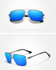 Men's Polarized Aviator 'The New Standard' Metal Sunglasses