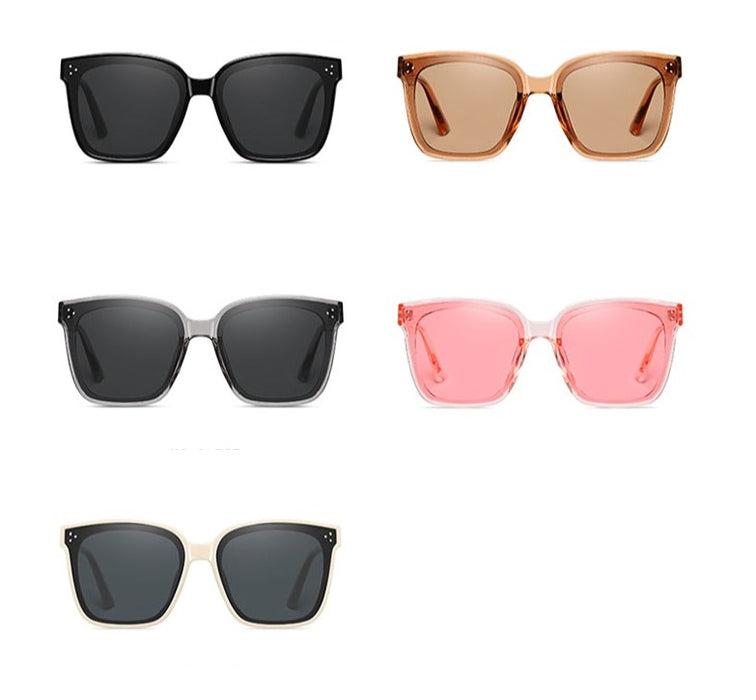 Women's Oversized Square Polarized 'Swagger' Plastic Sunglasses