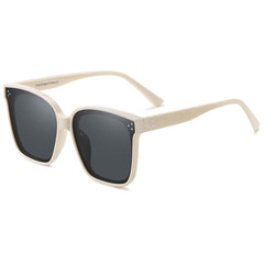 Women's Oversized Square Polarized 'Swagger' Plastic Sunglasses