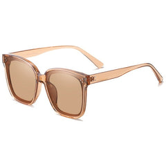 Women's Oversized Square Polarized 'Swagger' Plastic Sunglasses