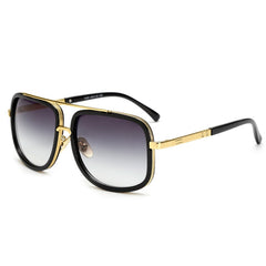 Unisex Square 'Selina Gomez' Metal Sunglasses