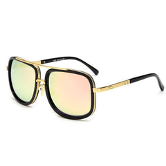 Unisex Square 'Selina Gomez' Metal Sunglasses