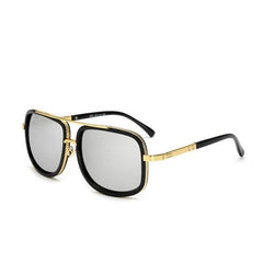 Unisex Square 'Selina Gomez' Metal Sunglasses