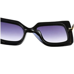 Women's Oversized Square 'Tiny Sarah' Plastic Sunglasses