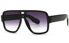 Men's Oversized Square 'Acapulco' Plastic Sunglasses