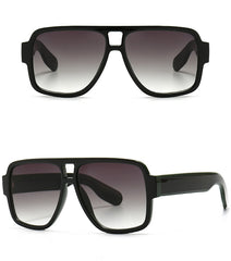 Men's Oversized Square 'Acapulco' Plastic Sunglasses