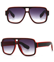 Men's Oversized Square 'Acapulco' Plastic Sunglasses