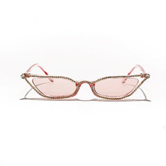 Women's Retro Small Cat Eye 'Darling Baby' Plastic Sunglasses