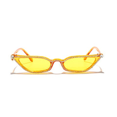 Women's Retro Small Cat Eye 'Darling Baby' Plastic Sunglasses