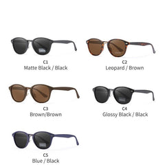 Women's Round Sport Polarized 'The Glammer Men' Metal Sunglasses