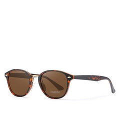 Women's Round Sport Polarized 'The Glammer Men' Metal Sunglasses