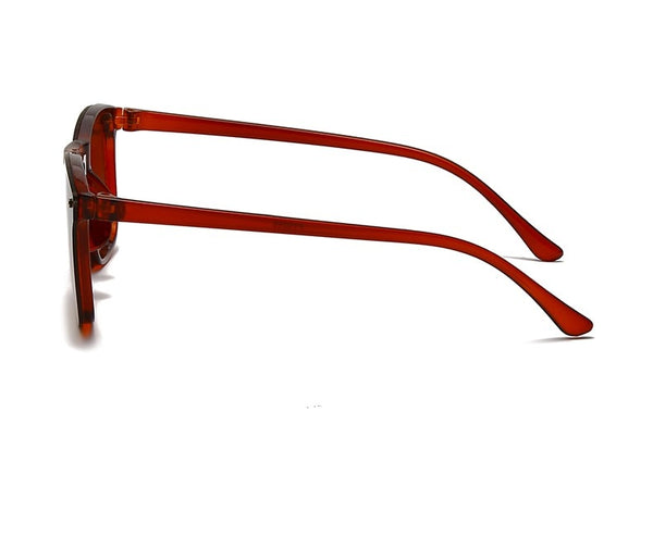 Men's Vintage Square  'Too Cool for School' Plastic Sunglasses