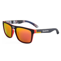 Men's Polarized Square 'Limmy' Plastic Sunglasses