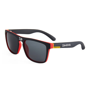 Men's Polarized Square 'Limmy' Plastic Sunglasses