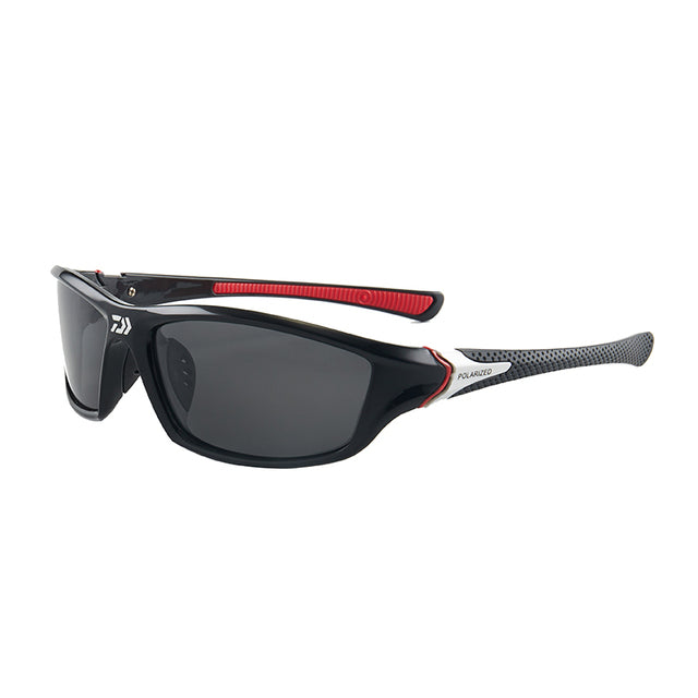 Men's Square Polarized Sports 'Isko' Plastic Sunglasses