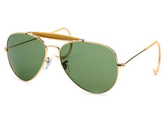 Men's Classic Round 'Ocean' Metal Sunglasses