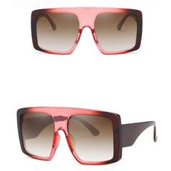 Women's Oversized Square 'Superstar' Plastic Sunglasses