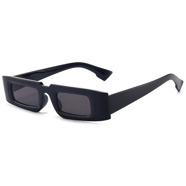 Women's Small Square 'Tiny Gnaw' Plastic Sunglasses