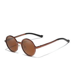 Men's Polarized Round 'Elite 2021' Metal Sunglasses