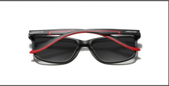 Men's' Rectangular Polarized 'Harlow' Plastic Sunglasses